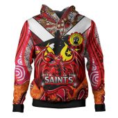 St. George Illawarra Dragons Naidoc Hoodie - Aboriginal Inspired Hoodie
