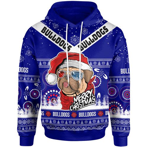 Canterbury-Bankstown Bulldogs Christmas Hoodie - Custom Canterbury-Bankstown Bulldogs Aboriginal Inspired Christmas Hoodie Canterbury-Bankstown Bulldogs Christmas Hoodie - Custom Canterbury-Bankstown Bulldogs Aboriginal Inspired Christmas Hoodie