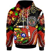 Australia Naidoc Week Hoodie - Naidoc Week Sorry Day Indigenous Aboriginal Inspired Culture Turtle and Boomerang Hoodie