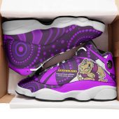 Cane Toads High Top Basketball Shoes J 13 - Cane Toads Mascot Aboriginal Inspired Art Sneakers J 13
