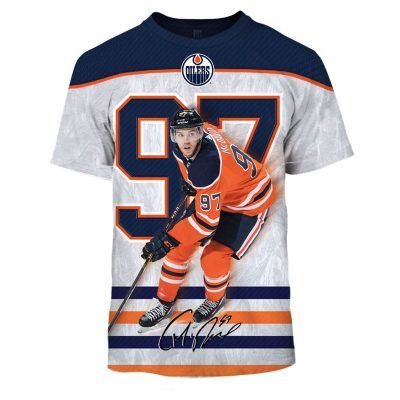 MON-YOURNAME_M1NHLOilers001 Edmonton Oilers Limited Edition 3D All Over Printed Shirts For Men & Women - OldSchoolThings - Personalize Your Own New & Retro Sports Jerseys, Hoodies, T Shirts