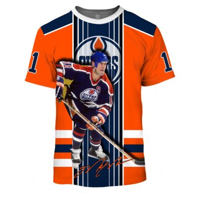 Mark Messier #11 Limited Edition 3D All Over Printed Shirts For Men & Women MON-T9NHLOilers004 - OldSchoolThings - Personalize Your Own New & Retro Sports Jerseys, Hoodies, T Shirts