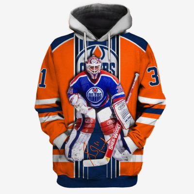 Edmonton Oilers Grant Fuhr #31 Limited Edition 3D All Over Printed Shirts For Men & Women MON-T9NHLOilers007 - OldSchoolThings - Personalize Your Own New & Retro Sports Jerseys, Hoodies, T Shirts