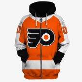 Mon Yourname Nhlflyers Hoodie Zip Front.jpg - demo10