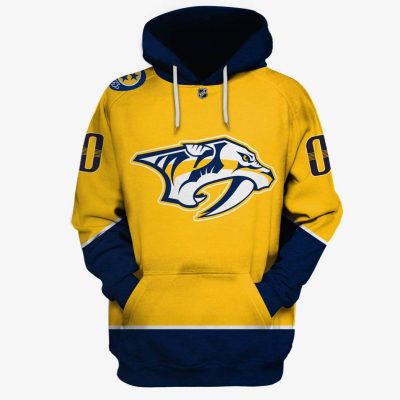 MON-YOURNAME_NHLNashville Personalized Nashville Predators Limited Edition 3D All Over Printed Shirts For Men & Women - OldSchoolThings - Personalize Your Own New & Retro Sports Jerseys, Hoodies, T Shirts