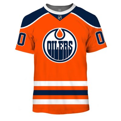 MON-YOURNAME_NHLOilers2 Personalized Edmonton Oilers Limited Edition 3D All Over Printed Shirts For Men & Women - OldSchoolThings - Personalize Your Own New & Retro Sports Jerseys, Hoodies, T Shirts