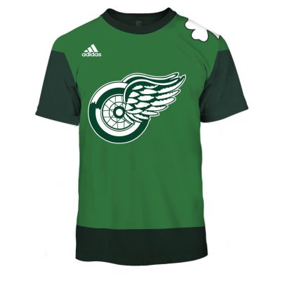 MON-YOURNAME_NHLPatrickWings Limited Edition 3D All Over Printed Shirts For Men & Women - OldSchoolThings - Personalize Your Own New & Retro Sports Jerseys, Hoodies, T Shirts