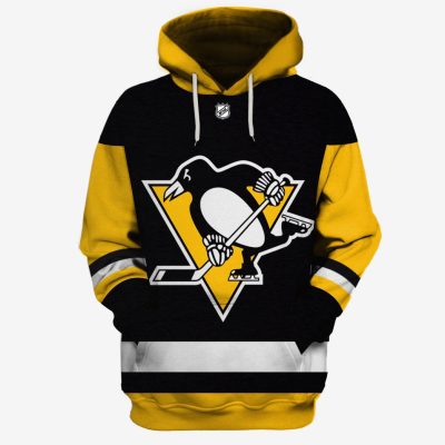 MON-YOURNAME_NHLPenguins Personalized Pittsburgh Penguins Limited Edition 3D All Over Printed Shirts For Men & Women - OldSchoolThings - Personalize Your Own New & Retro Sports Jerseys, Hoodies, T Shirts
