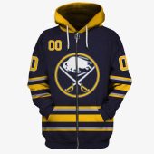 Mon Yourname Nhlsabresb Hoodie Zip Front.jpg - demo10
