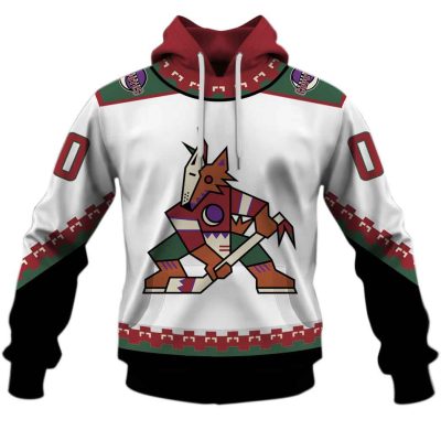 Personalized Phoenix Coyotes / Arizona Coyotes 90s Vintage Away Jersey - OldSchoolThings - Personalize Your Own New & Retro Sports Jerseys, Hoodies, T Shirts