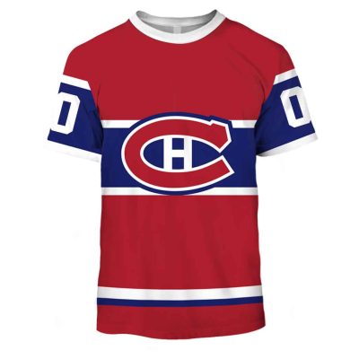 Personalized Montreal Canadiens 60s 70s Throwback Vintage Home Jersey - OldSchoolThings - Personalize Your Own New & Retro Sports Jerseys, Hoodies, T Shirts