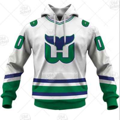 Personalized Hartford Whalers / Carolina Hurricanes Vintage NHL Jersey - OldSchoolThings - Personalize Your Own New & Retro Sports Jerseys, Hoodies, T Shirts