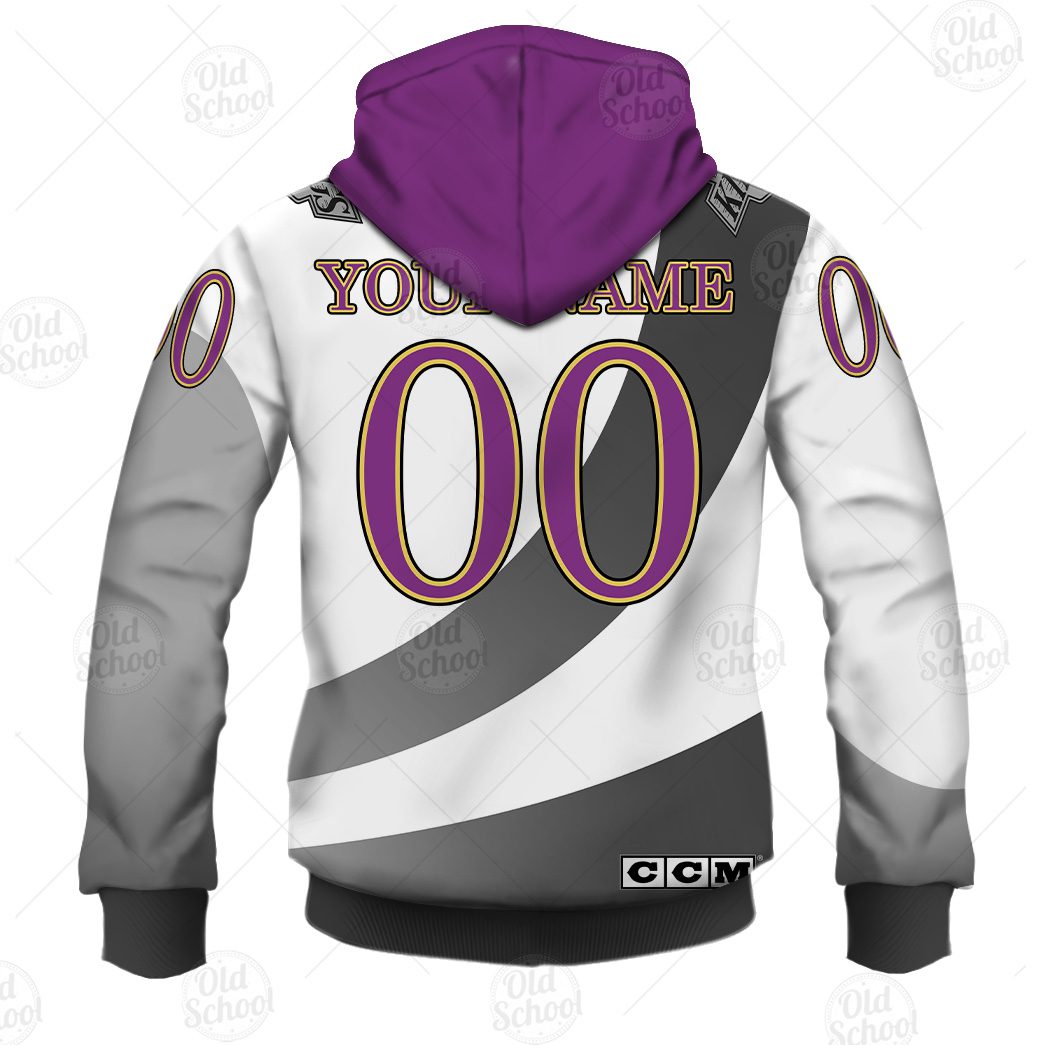 Personalized Los Angeles Kings Vintage Throwback NHL Jersey - OldSchoolThings - Personalize Your Own New & Retro Sports Jerseys, Hoodies, T Shirts