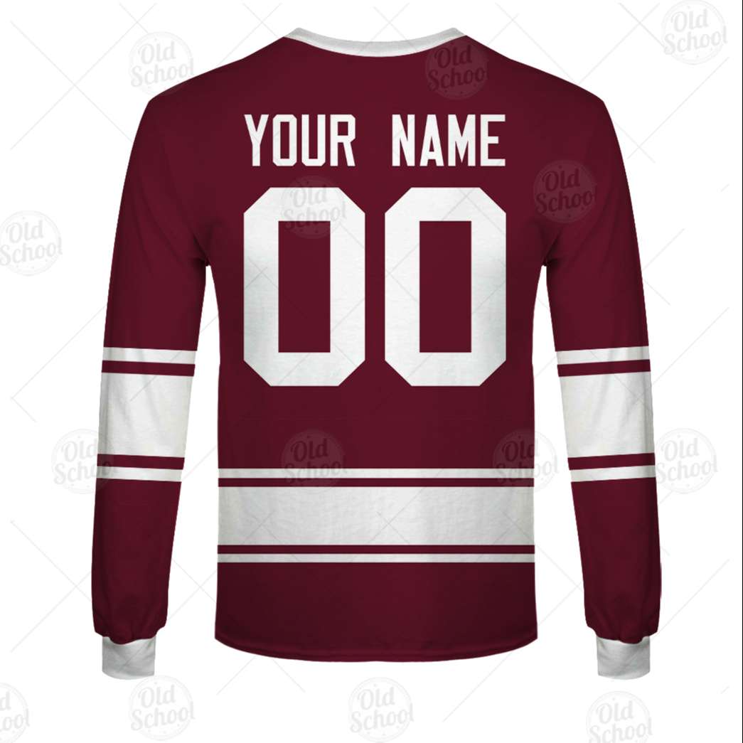 Personalized Vintage NHL Montreal Maroons Throwback Jersey - OldSchoolThings - Personalize Your Own New & Retro Sports Jerseys, Hoodies, T Shirts