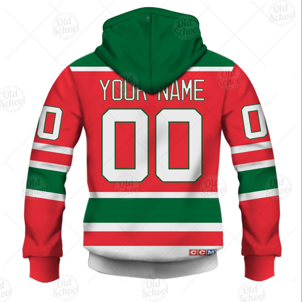 Personalized Vintage NHL New Jersey Devils Throwback Jersey Green - OldSchoolThings - Personalize Your Own New & Retro Sports Jerseys, Hoodies, T Shirts