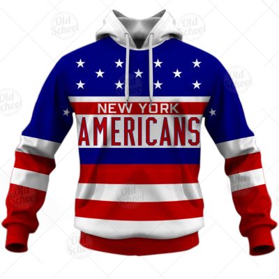 Personalized Vintage NHL New York Americans Throwback Jersey - OldSchoolThings - Personalize Your Own New & Retro Sports Jerseys, Hoodies, T Shirts