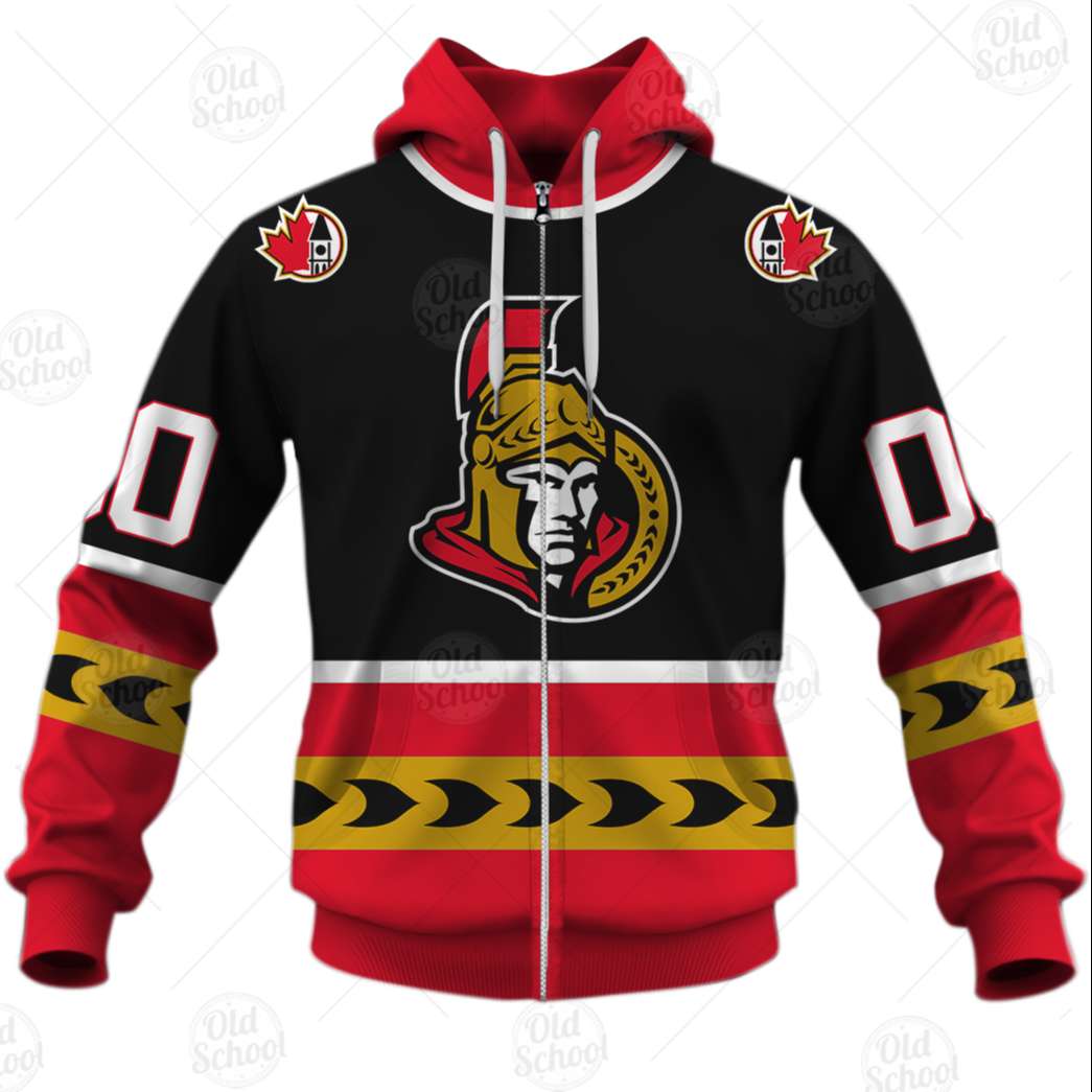 Personalized Vintage NHL Ottawa Senators Jersey - OldSchoolThings - Personalize Your Own New & Retro Sports Jerseys, Hoodies, T Shirts