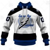 Personalized Vintage NHL Tampa Bay Lightning White Jersey - OldSchoolThings - Personalize Your Own New & Retro Sports Jerseys, Hoodies, T Shirts