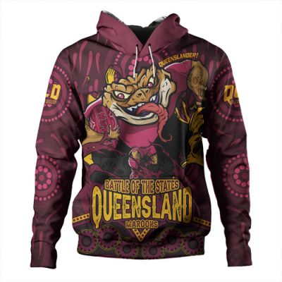 Queensland Maroons Hoodie State Crusher Maroons