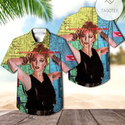 Madonna Borderline U.s. Remix Album Cover Hawaiian Shirt
