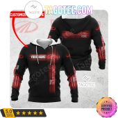 Mahindra Uniform Custom Name Pullover Hoodie