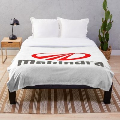 Mahindra White Fleece Blanket Mahindra White Fleece Blanket
