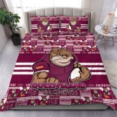 Queensland Maroons Bedding Set Champion?s Pride Comic Style