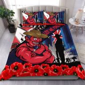 Melbourne Bedding Set Anzac Day Honor United In Spirit