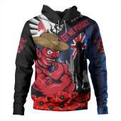 Melbourne Hoodie Anzac Day Honor United In Spirit