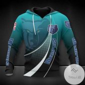 NBA Memphis Grizzlies Blue Gradient Curvers Pullover Hoodie