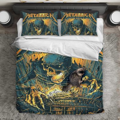 Metallica London Concert Bedding Set