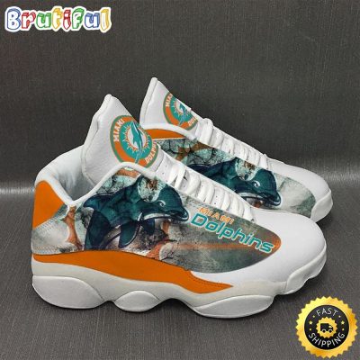 Miami Dolphins Nfl Ver 1 Air Jordan 13 Sneaker