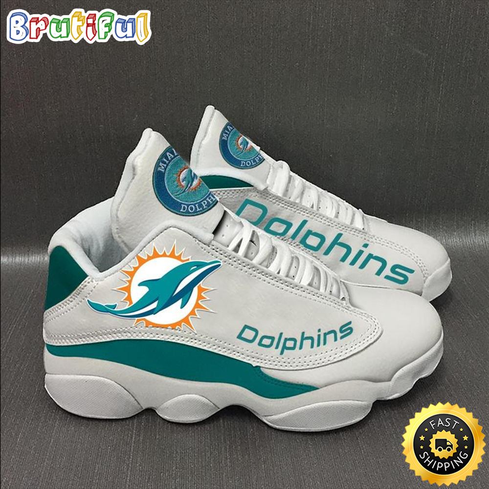 Miami Dolphins Nfl Ver 5 Air Jordan 13 Sneaker