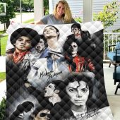 Michael Jackson King Of Pop Quilt Blanket