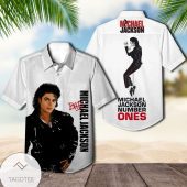 Michael Jackson Bad Album Cover Hawaiian Shirt