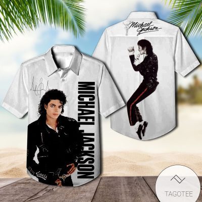 Michael Jackson Signature Hawaiian Shirt