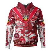 St. George Illawarra Dragons Naidoc Week Custom Hoodie - For Our Elders Home Jersey Hoodie