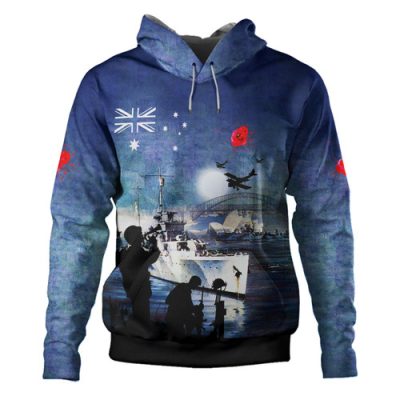Australia Anzac Day Hoodie - At The Going Down Of The Sun Hoodie