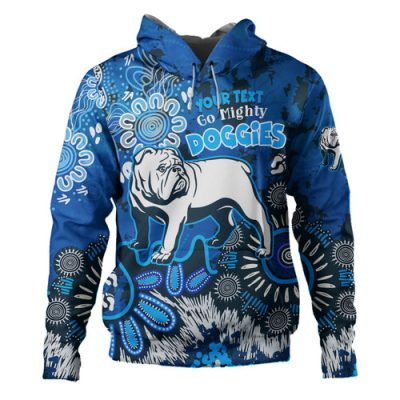 Canterbury-Bankstown Bulldogs Custom Hoodie - Go Mighty Doggies Hoodie