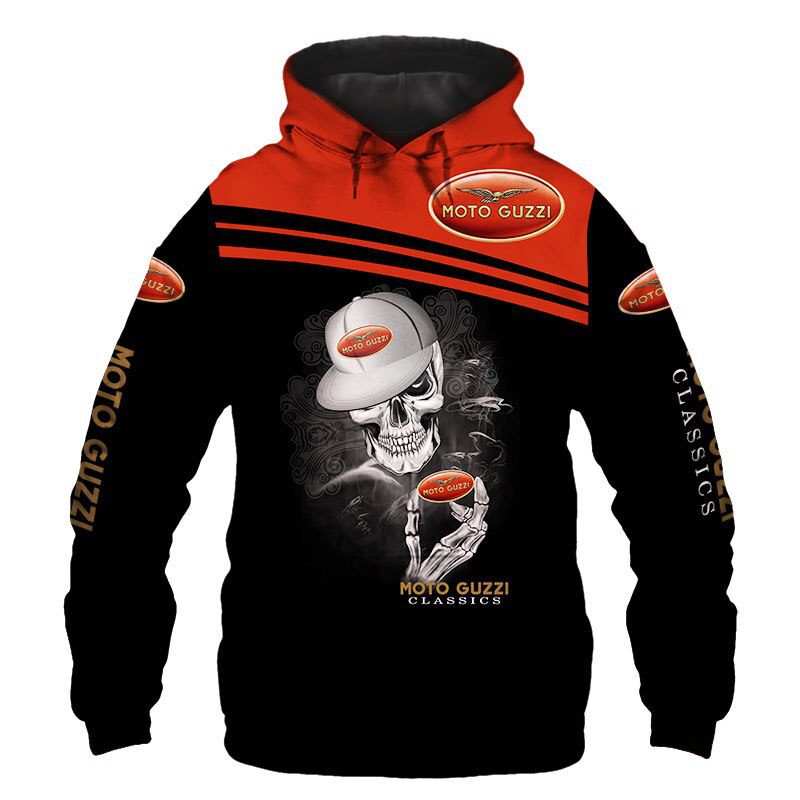 Moto Guzzi Hip Hop Pullover Hoodie Moto Guzzi Hip Hop Pullover Hoodie