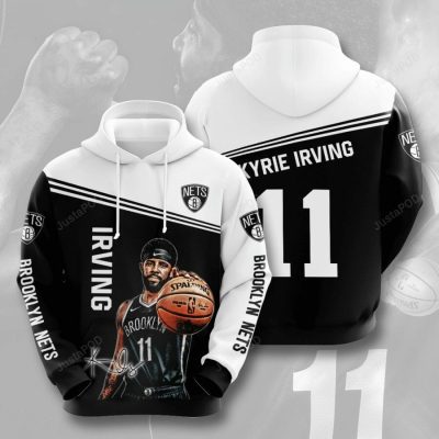 NBA Brooklyn Nets Kyrie Irving Pullover Hoodie NBA Brooklyn Nets Kyrie Irving Pullover Hoodie