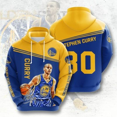 NBA Golden State Warriors Stephen Curry Pullover Hoodie