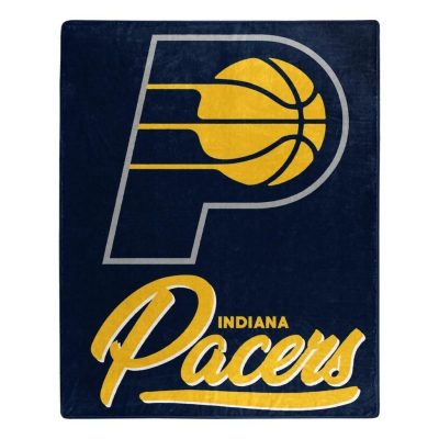 NBA Indiana Pacers Blue Fleece Blanket V2