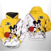 NBA Los Angeles Lakers Mickey Pullover Hoodie