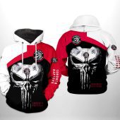 NBA Toronto Raptors Punisher Skull Pullover Hoodie