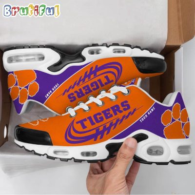 NCAA Clemson Tigers Sport Team Custom Air Max Plus Shoes
