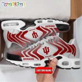 NCAA Indiana Hoosiers Logo Football Team Design Air Max Plus Shoes