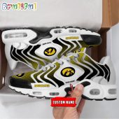 NCAA Iowa Hawkeyes Logo Football Team Design Air Max Plus Shoes