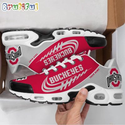 NCAA Ohio State Buckeyes Sport Team Custom Air Max Plus Shoes