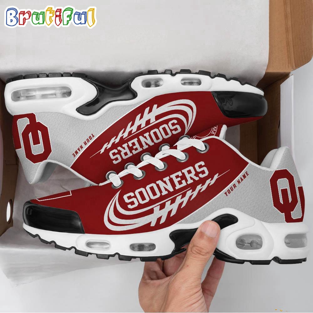 NCAA Oklahoma Sooners Sport Team Custom Air Max Plus Shoes NCAA Oklahoma Sooners Sport Team Custom Air Max Plus Shoes